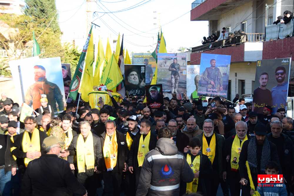 طيردبا : تشييع القائد الجهادي الكبير الحاج علي بحسون 